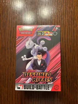 POKEMON SCARLET & VIOLET: DESTINED RIVALS BUILD AND BATTLE KIT BOX - Image 1