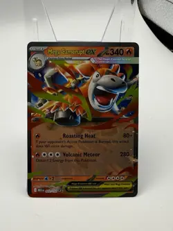 Pokemon TCG Mega Camerupt EX 022/132 Me01 Mega Evolution Double Rare Holo 340HP - Image 1