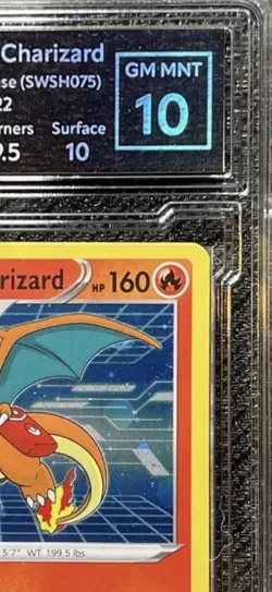 TCG P◓kem◓n 2022 ⚔ &🛡 SP DELIVERY CHARIZARD POKEMON CENTER UK- HOLO HCG 10 - Image 5