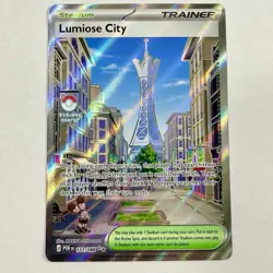 Lumiose City 111/088 Full Art Ultra Rare - Pokemon TCG Perfect Order - Near Mint - Image 1