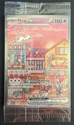 Mew ex SVP 053 Pokemon TCG Scarlet Violet 151 Black Star Promo SEALED - Image 1