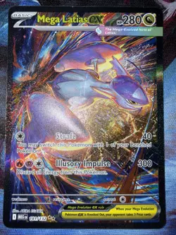 Mega Latias ex 181/132 Special Illustration Rare Mega Evolution Pokemon NM - Image 1