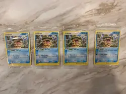 Pokemon TCG Sealed Ludicolo Promo Cards x4 **Near Mint Condition** - Image 1