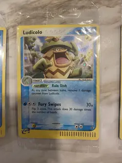 Pokemon TCG Sealed Ludicolo Promo Cards x4 **Near Mint Condition** - Image 4