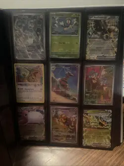 Pokemon Card Binder Collection 33 Cards &Black bolt Binder - Image 4