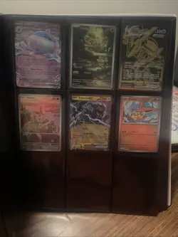 Pokemon Card Binder Collection 33 Cards &Black bolt Binder - Image 5