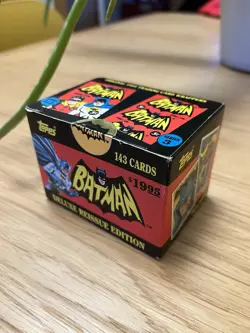 Topps Batman Deluxe Reissue Edition Complete 3 Series Set In Excellent Condition - Image 1