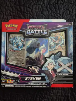Pokemon TCG Steven Rival Battle Deck Sealed - Image 1