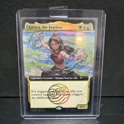 Magic The Gathering X Avatar Katara The Fearless Promo Card SDCC 2025 Ships Fast - Image 1