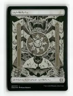 Plains (267) - Full Art Phyrexia: All Will Be One Regular - Image 1