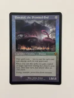 MTG Emrakul, the Promised End Retro Innistrad Remastered Foil NM - Image 1
