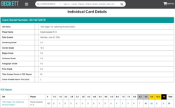 1994 Magic the Gathering Revised Royal Assassin Rare BGS 9.5 Gem Mint POP 33 - Image 3