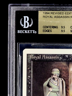 1994 Magic the Gathering Revised Royal Assassin Rare BGS 9.5 Gem Mint POP 33 - Image 5