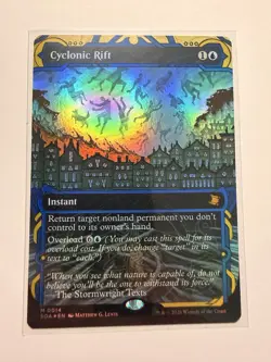Cyclonic Rift (FOIL) ✅Secrets of Strixhaven ✅ Magic (mtg) - Image 1