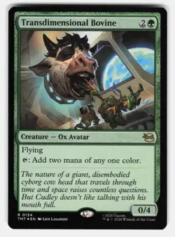 TRANSDIMENSIONAL BOVINE FOIL - Magic: The Gathering - LASAHIDO LP - Image 1
