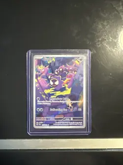 Gastly - 177/162 - Temporal Forces Illustration Rare Pokemon Card NM - Image 1