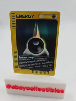 Darkness Energy - 158/165 - Pokemon Expedition Reverse Holo Rare Card PL/MP - Image 1