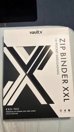 VaultX SV10.5 XXL Binder - Pokemon, Black Bolt & White Flare - In Hand - Image 1