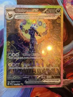 Umbreon ex Full Art Holo EX Pokemon Card 280 HP - Pokemon TCG - Card No. 161/131 - Image 2