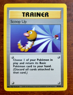1999 Scoop Up 78/102 Rare Base Set Unlimited Pokemon EX-NM - Image 1