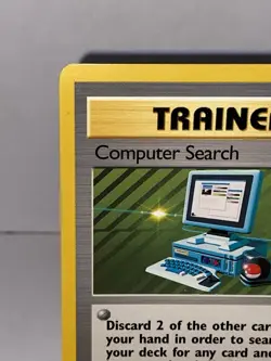 Pokemon TCG Computer Search Trainer Base Set 71/102 Near Mint WOTC Vintage 1999 - Image 4