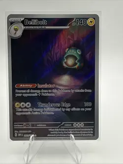 Bellibolt 201/197 Obsidian Flames Scarlet & Violet Illustration Rare Pokemon - Image 1