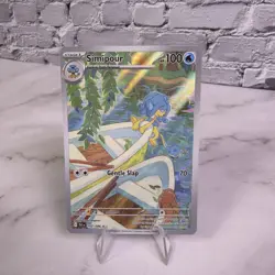 Simipour 102/086 Illustration Rare SV: Black Bolt Pokemon TCG (Pack Fresh!) NM ✅ - Image 1