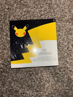 Pokemon Celebrations Elite Trainer Box Sealed Pokemon Center Edition - Image 1