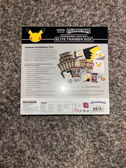 Pokemon Celebrations Elite Trainer Box Sealed Pokemon Center Edition - Image 2