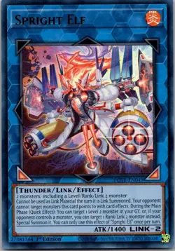 Spright Elf POTE-EN049 1st Edition Ultra Rare Near Mint Yu-gi-oh! Card NM - Image 1