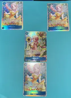 Rebecca (Alternate Art) Alt + 3x Rebecca SR OP15-053 Adventure on Kami's Island - Image 1