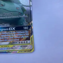 Pokemon Celebi & Venusaur GX TAG TEAM Ultra Rare Holo 1/181 Sm-Team Up Card - Image 3