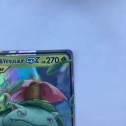 Pokemon Celebi & Venusaur GX TAG TEAM Ultra Rare Holo 1/181 Sm-Team Up Card - Image 5