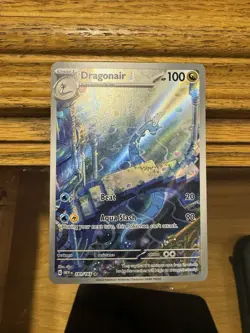 Pokemon TCG Dragonair Illustration Rare Card 181/165 Scarlet & Violet 151 - Image 1