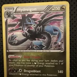 Pokemon TCG Hydreigon Card Legendary Treasures Holo 99/113. Free ship !!! Enjoy - Image 4