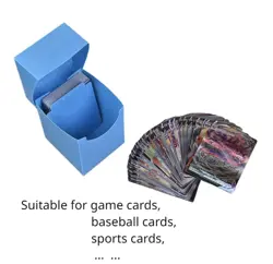 Deck Trading Card Storage Box Holds 100+ bundle of 21 boxes assorted colours - Image 2
