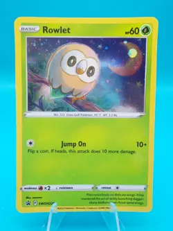 Rowlet - (Cosmos Holo) SWSH220 Miscellaneous Cards & Products Holo LP - Image 1