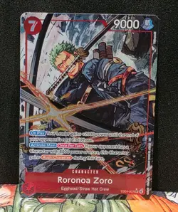 One Piece Card Game - Roronoa Zoro - (EB04-007) - Alt Art - English - Image 1