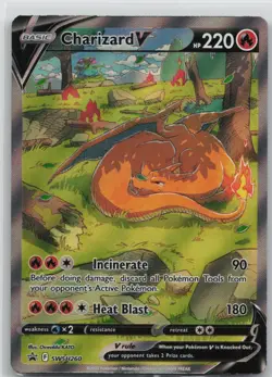 Charizard V - Holo Promo SWSH260 SWSH: Sword & Shield Promo Cards NM - Image 1