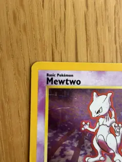 Pokemon Mewtwo Card Base Set 10/102 Rare Holo - Image 3