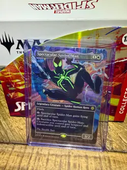 Spectacular Spider-Man (0238) (Borderless) (Textured Foil) Magic the Gathering - Image 1