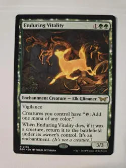 MTG Enduring Vitality Duskmourn: House of Horror Regular - Image 1