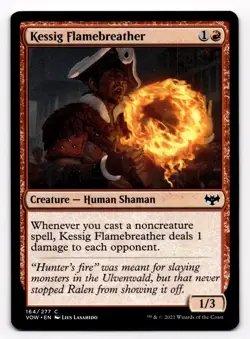 Kessig Flamebreather (164/277) - MTG: Crimson Vow Magic the Gathering - Image 1