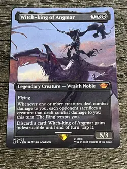 Witch-king of Angmar (Borderless) MTG Lord of the Rings LTR NM English - Image 1