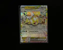 Alolan Exeggutor ex 133/191 Sv08: Surging Sparks Holo Double Rare NM Pokemon - Image 1