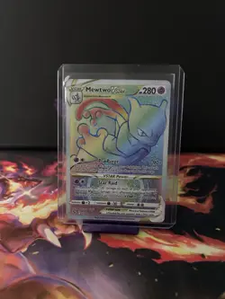 Pokemon TCG Mewtwo VSTAR Holo Ultra Rare Card 079/078 NM Condition - Image 1