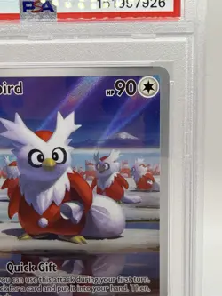 Delibird Illustration Rare Pokemon Mega Evolution PSA 10 Gem Mint 💎 - Image 3