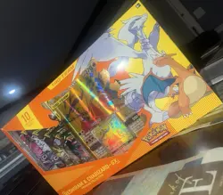 Pokemon Reshiram & Charizard-GX Premium Collection Box Exclusive Booster Packs - Image 1