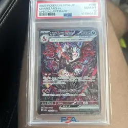 PSA 10 💎 2023 Pokemon SV4a Japanese Charizard ex Special Art Rare SAR 349/190 - Image 3
