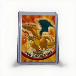 1999 Pokemon Topps TV - Charizard #6; Moderately Played - RARE - Image 1